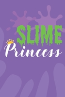 Slime Princess: Wide Ruled Composition Notebook for Girls 1689446552 Book Cover