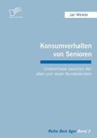 Konsumverhalten Von Senioren 3836659859 Book Cover