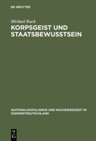 Korpsgeist Und Staatsbewutsein 3486561979 Book Cover