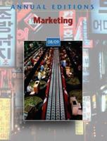 Annual Editions: Marketing 08/09 (2009 Update) (Annual Editions : Marketing) 0073369462 Book Cover