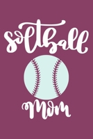 Softball Mom: Blank Lined Notebook Journal: Softball Mom Mothers Mommy Gifts Journal 6x9 110 Blank Pages Plain White Paper Soft Cover Book 1707922357 Book Cover