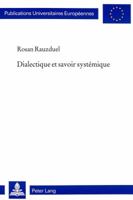 Dialectique Et Savoir Systémique 3906762157 Book Cover