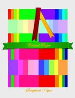 Scrapbook Paper: Colored Paper 1070135763 Book Cover
