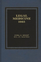 Legal Medicine 1985 0275901823 Book Cover