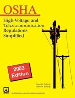 OSHA Stallcup's? High-Voltage and Telecommunication Regulations Simplified 076374347X Book Cover