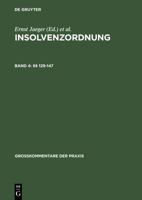 Insolvenzordnung (Groakommentare Der Praxis) (German Edition) 3899494717 Book Cover