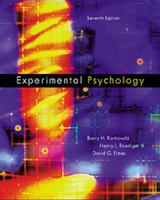 Experimental Psychology: Understanding Psychology Research 0314099735 Book Cover