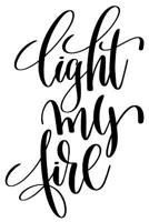 Light My Fire: 6x9 College Ruled Line Paper 150 Pages 1096277786 Book Cover