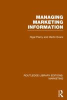 Managing Marketing Information 1138793140 Book Cover