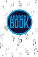 Address Book: Address And Birthday Book, Contact Book For Business, Address Book For Women, Phone Book By Address, Music Lover Cover (Volume 1) 1717542743 Book Cover