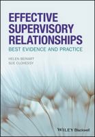 The Supervisory Relationship: Evidence and Practice for the Helping Professions 1118973631 Book Cover