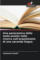 Una panoramica della meta-analisi nella ricerca sull'acquisizione di una seconda lingua 6207355660 Book Cover