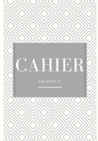 Cahier: 100 pages blanches - gris 1705904939 Book Cover