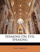 Sermons on Evil Speaking 935792616X Book Cover
