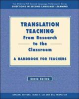 Translation Teaching:  From Research to the Classroom 0072487097 Book Cover