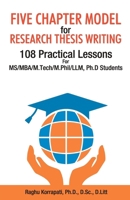 Five Chapter Model for Research Thesis Writing 9352617053 Book Cover