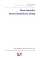 Menschenrechte Im Interdisziplin Ren Dialog 3000129898 Book Cover