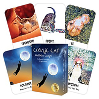Cosmic Cat Wisdom Cards 0998897310 Book Cover