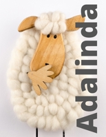 Adalinda: Checkered Notebook with Name for Girls and Women, XL 8.5"x 11", 120 Pages, Paperback. 165467365X Book Cover