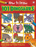 How to Draw 101 Dinosaurs 1787001814 Book Cover