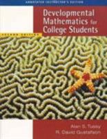 Developmental Mathematics 1439044376 Book Cover