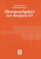 Ubungsaufgaben Zur Analysis U 1 3815420997 Book Cover