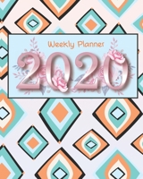 2020 Weekly Planner: 12 Month, Weekly Monthly Appointment Calendar, Agenda Schedule Organizer Journal, Square circle 1676497900 Book Cover