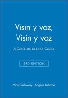 Electronic Workbook to accompany Vision y voz: A Complete Spanish Course, 3e 0471425540 Book Cover