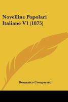 Novelline Popolari Italiane V1 (1875) 1167617185 Book Cover