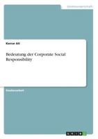 Bedeutung der Corporate Social Responsibility 3668774374 Book Cover