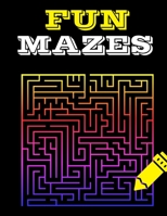 Fun Mazes: Variety of Shapes B08WJTQJ71 Book Cover