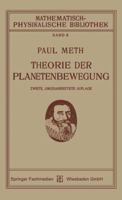 Theorie Der Planetenbewegung 3846020125 Book Cover