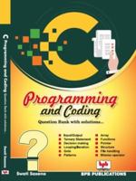 C Programming and Coding Question Bank with Solutions 9387284530 Book Cover
