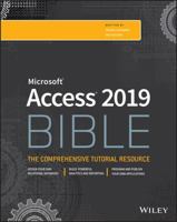 Access 2019 Bible 1119514754 Book Cover