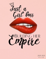 Just a girl boss building her empire 2020-2024 Planner: 5 years worth organisation, 60 months, mind maps for every 6 months, contacts and birth day ... to remind you to stay right on the path! 1657288668 Book Cover
