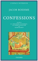 Confessions précédé de Le Philosophe teutonique ou l'esprit d'aventure 2213009864 Book Cover