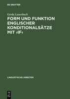 Form Und Funktion Englischer Konditionalsatze Mit >If 3484103388 Book Cover