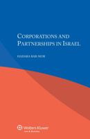 Corporations and Partnerships in Israel 904115311X Book Cover