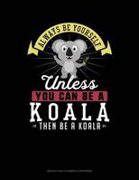 Always Be Yourself Unless You Can Be A Koala Then Be A Koala: 6 Columns Columnar Pad 1090607016 Book Cover