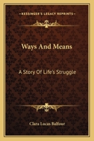 Ways and Means 143269328X Book Cover