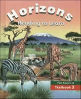 Horizons Reading to Learn: Textbook 3 - Fast Track C-D 0026742179 Book Cover