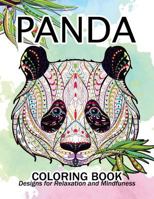 Panda Coloring Book for Adults: Stress Relief Coloring Book for Grown-Ups Paisly, Henna and Mandala Panda Bear Coloring Pages 1544119399 Book Cover