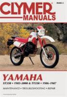 Yamaha XT350 and TT350 1985-2000 0892878355 Book Cover