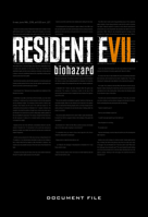Resident Evil 7: Biohazard Document File 1506721664 Book Cover