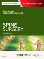 Operative Techniques: Spine Surgery 0323400663 Book Cover