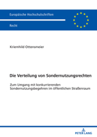 Die Verteilung von Sondernutzungsrechten (Europäische Hochschulschriften Recht) 3631877692 Book Cover