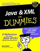 Java & XML for Dummies 0764516582 Book Cover