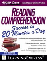 Reading Comprehension Success in 20 Minutes a Day 1576856763 Book Cover