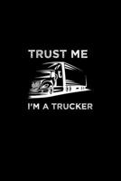 Trust me I'm a Trucker: Hangman Puzzles Mini Game Clever Kids 110 Lined pages 6 x 9 in 15.24 x 22.86 cm Single Player Funny Great Gift 1677070277 Book Cover