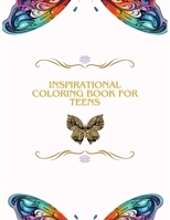 Inspirational coloring book with quotes: Inspirational coloring book to raise ones vibration with quotes B0CP9YNDMV Book Cover